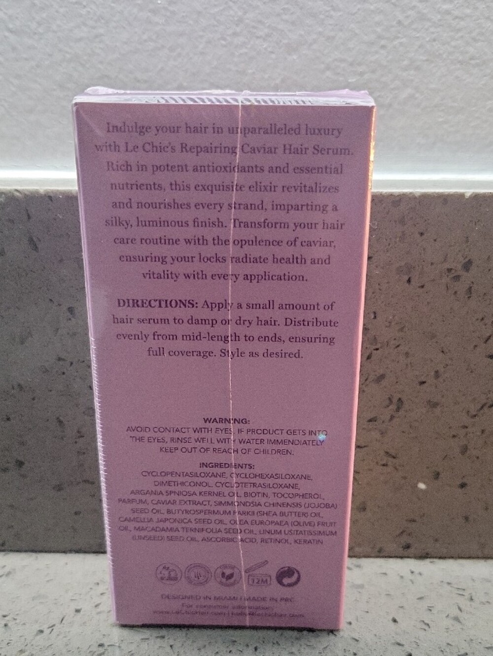 Le Chic Repairing Caviar Hair Serum - Picture 2 of 2